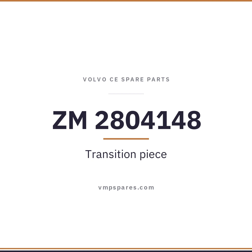 ZM 2804148 – Transition piece