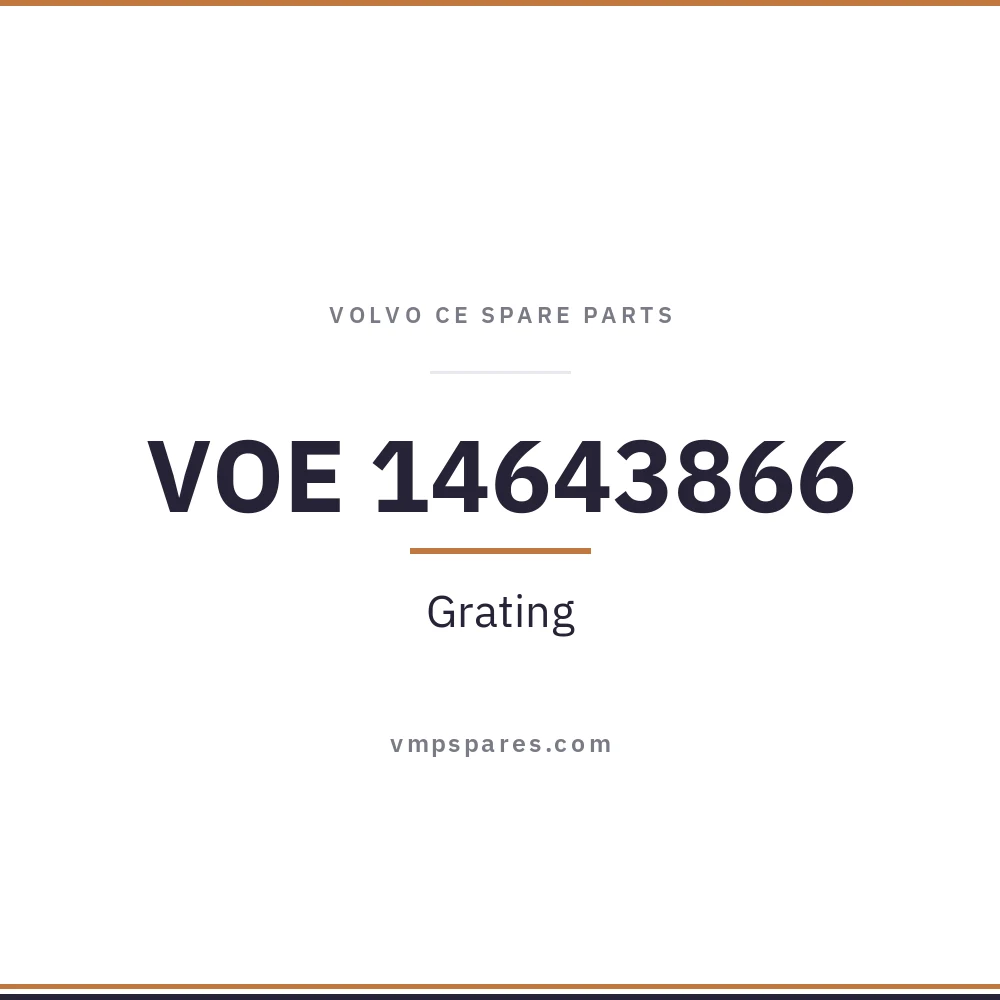 VOE 14643866 – Grating