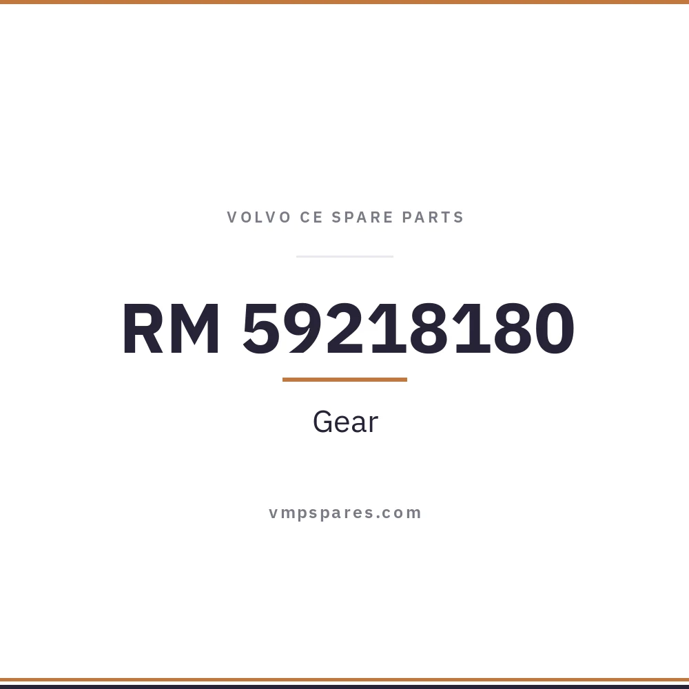 RM 59218180 – Gear