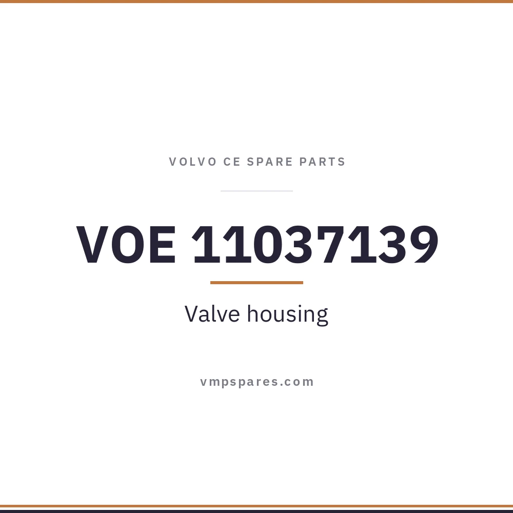 VOE 11037139 – Valve housing