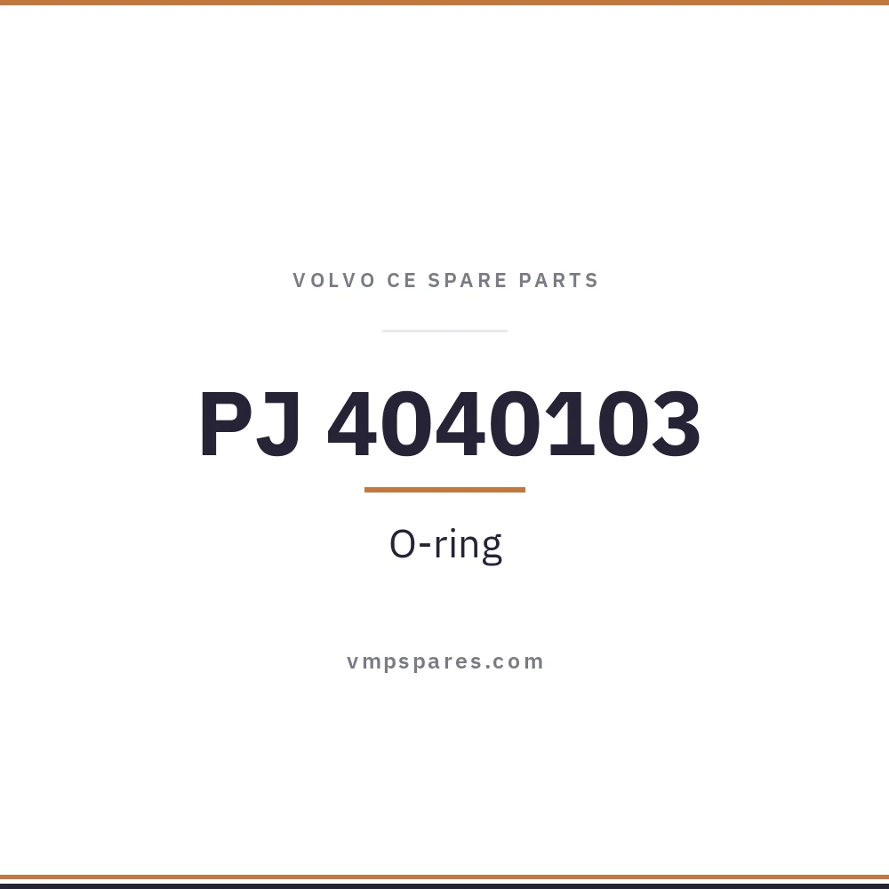 PJ 4040103 – O-ring