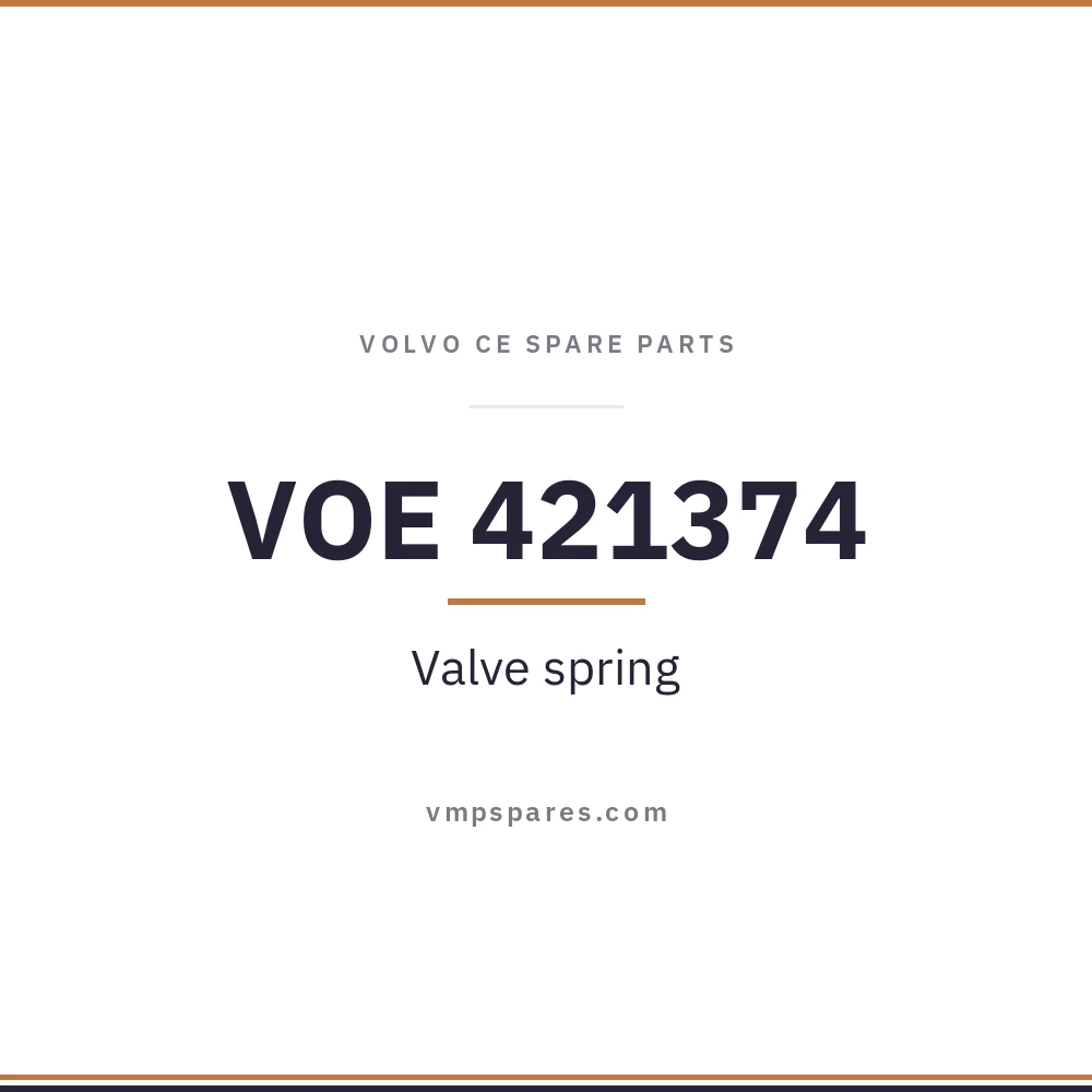 VOE 421374 – Valve spring