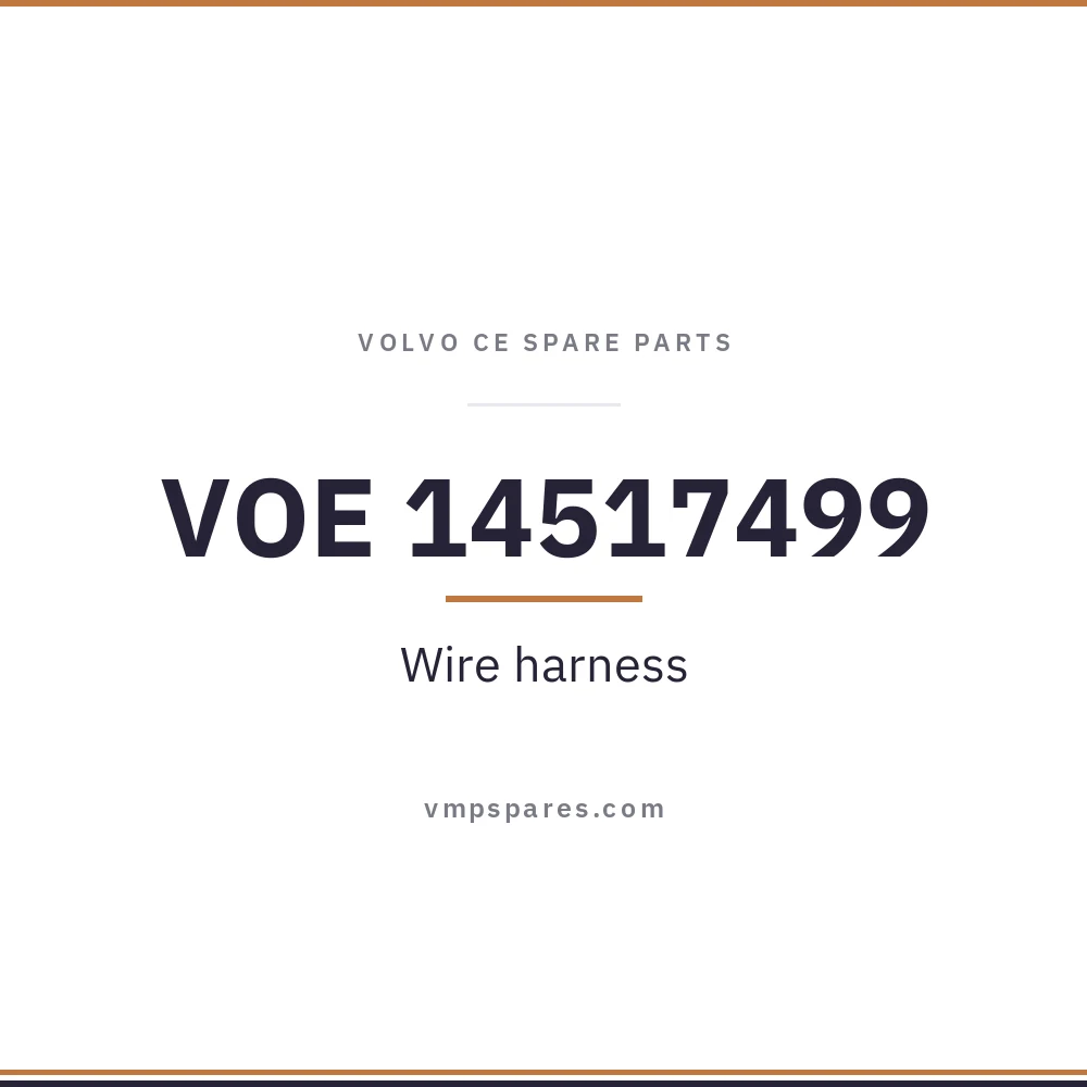 VOE 14517499 – Wire harness