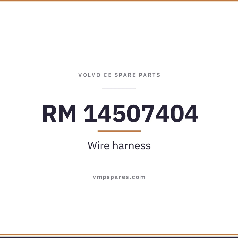 RM 14507404 – Wire harness