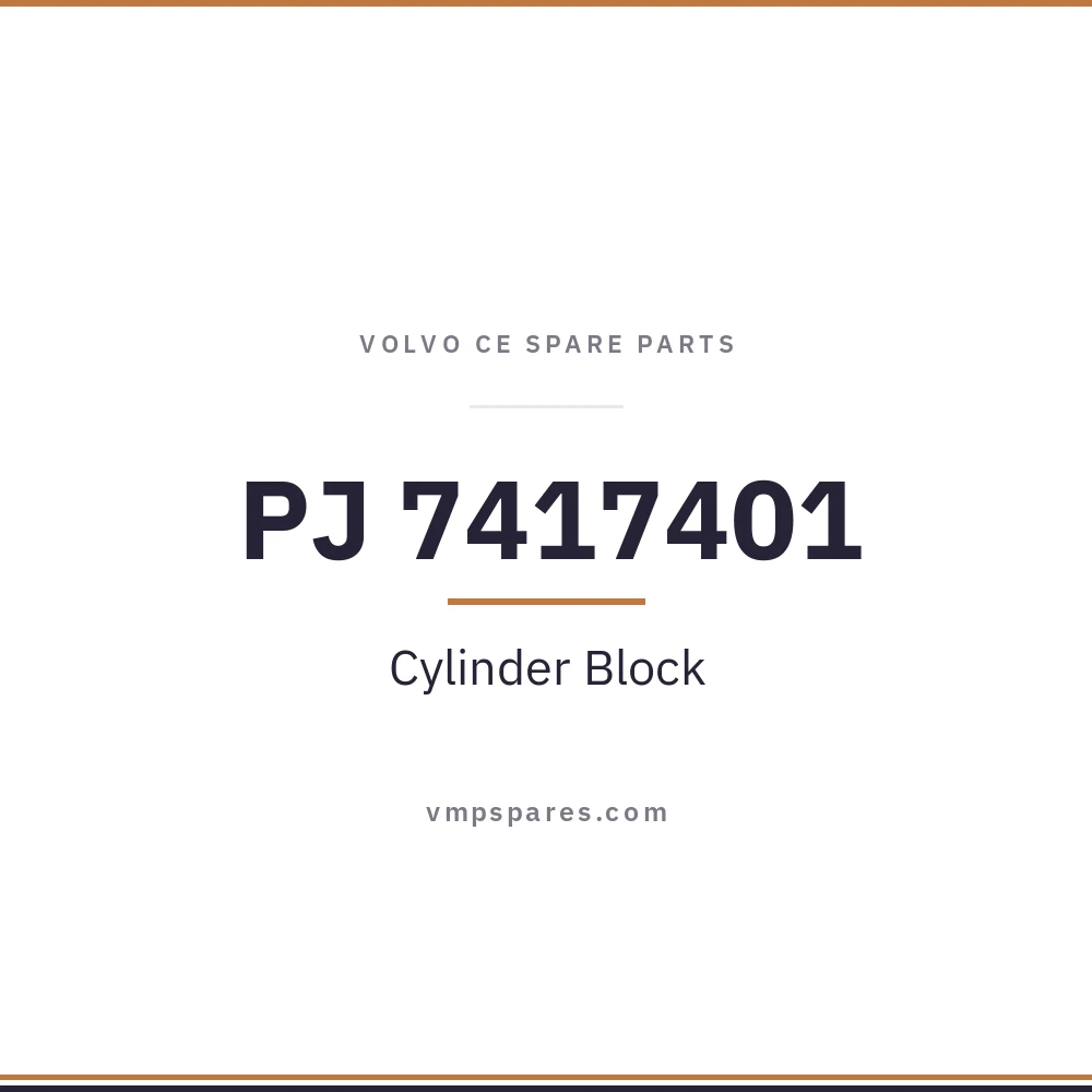 PJ 7417401 – Cylinder Block