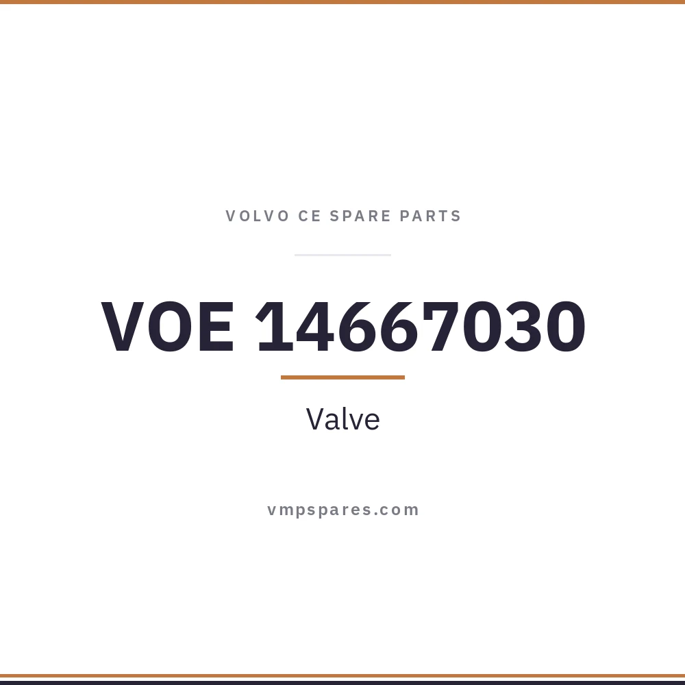VOE 14667030 – Valve