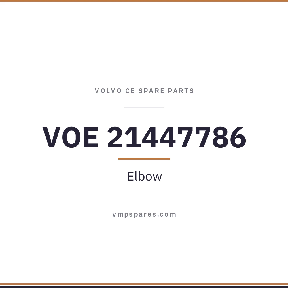 VOE 21447786 – Elbow
