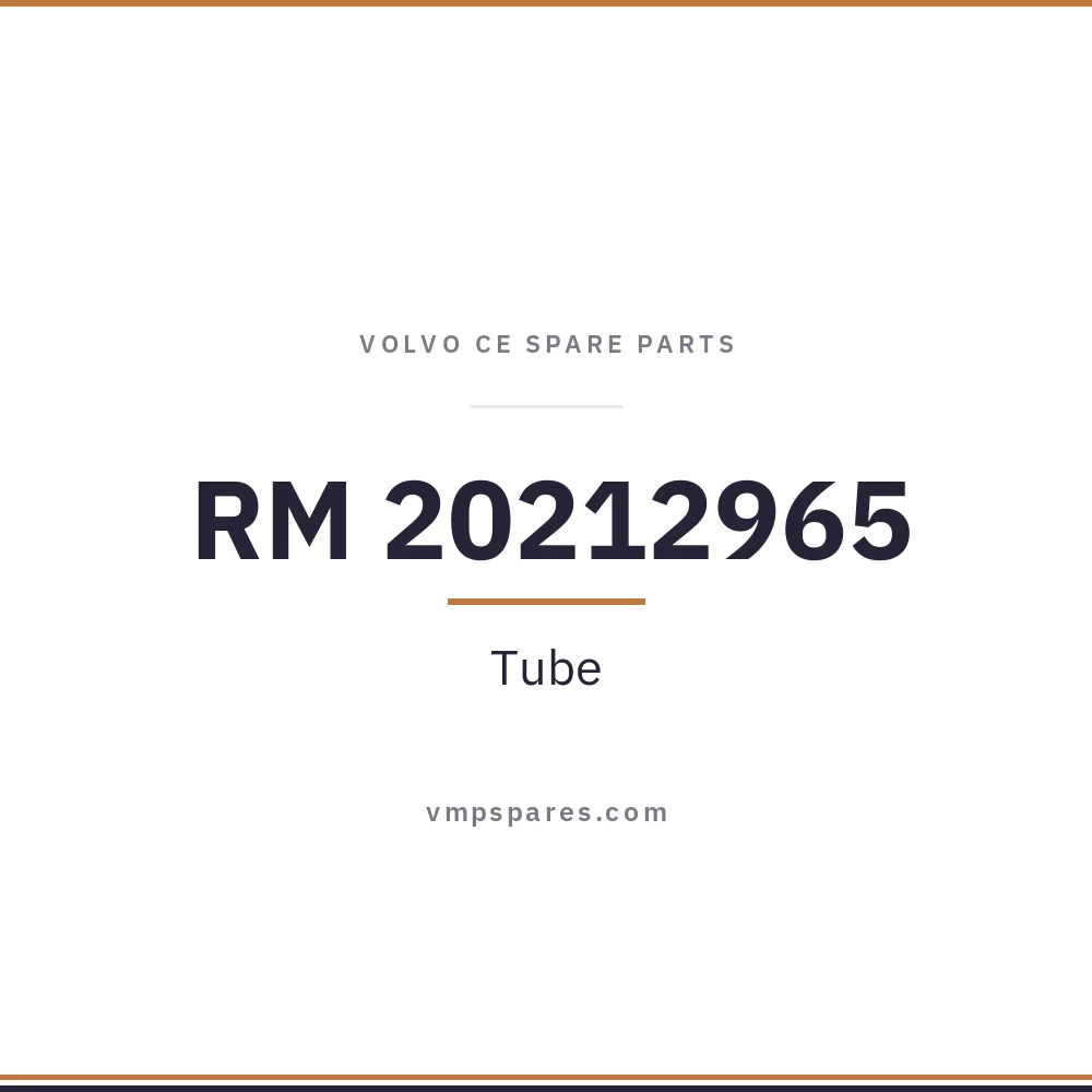 RM 20212965 – Tube