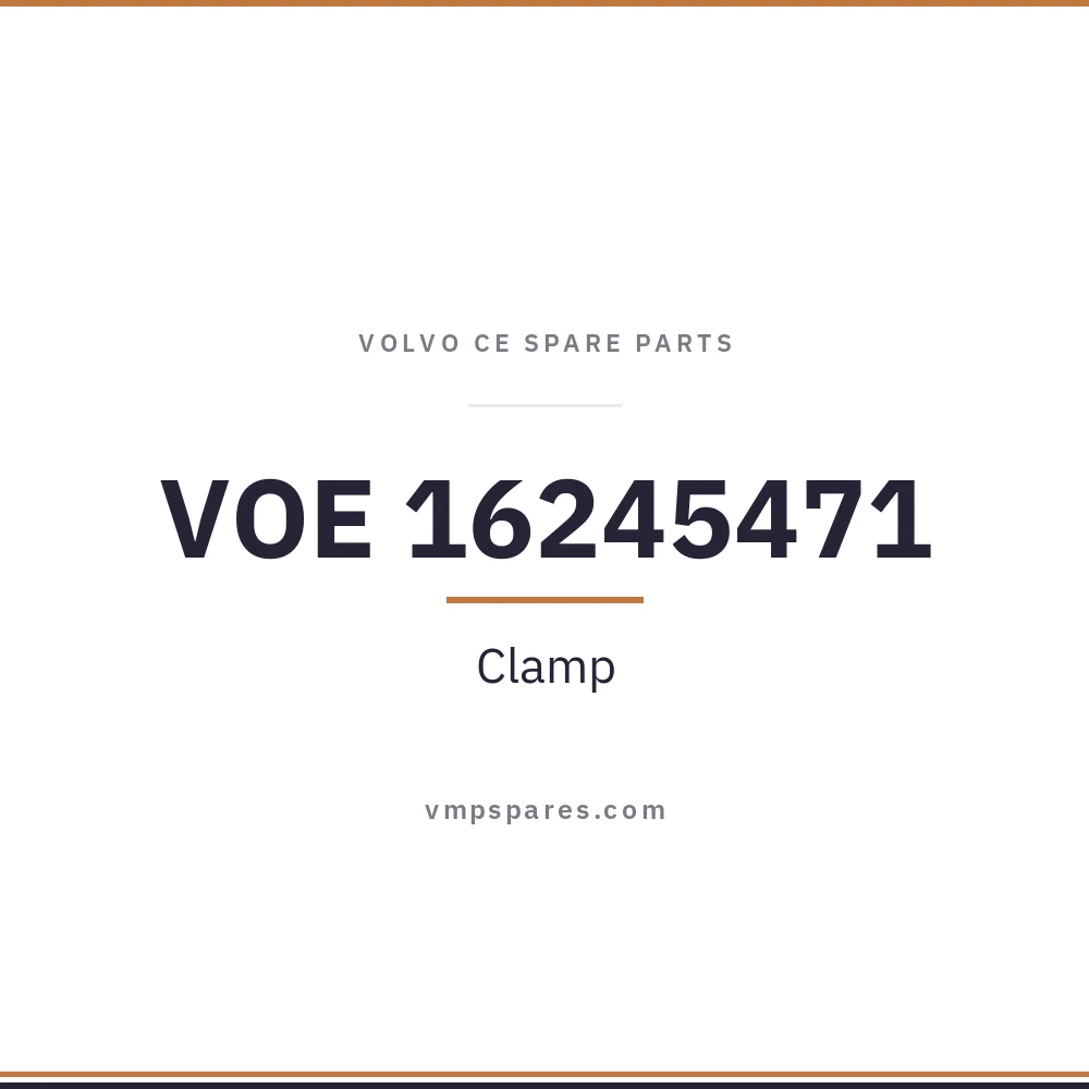 VOE 16245471 – Clamp