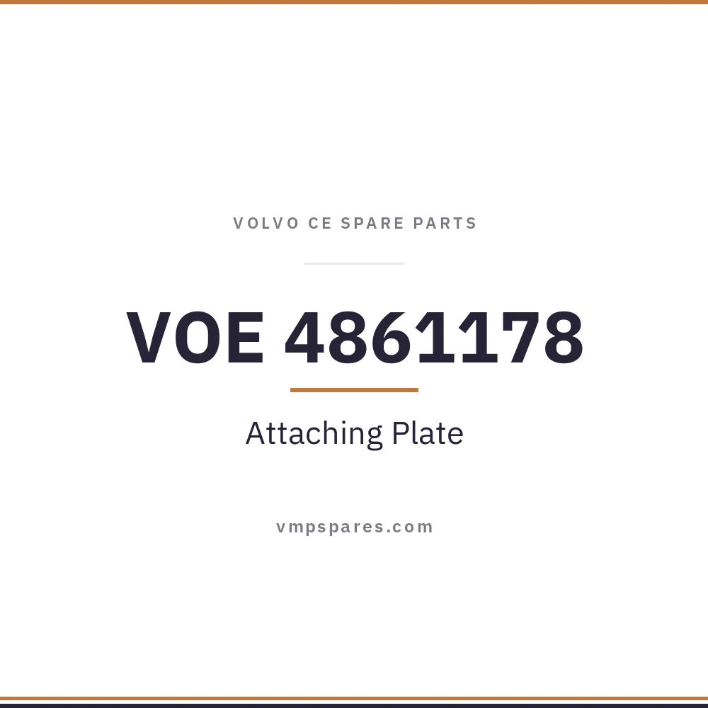 VOE 4861178 – Attaching Plate