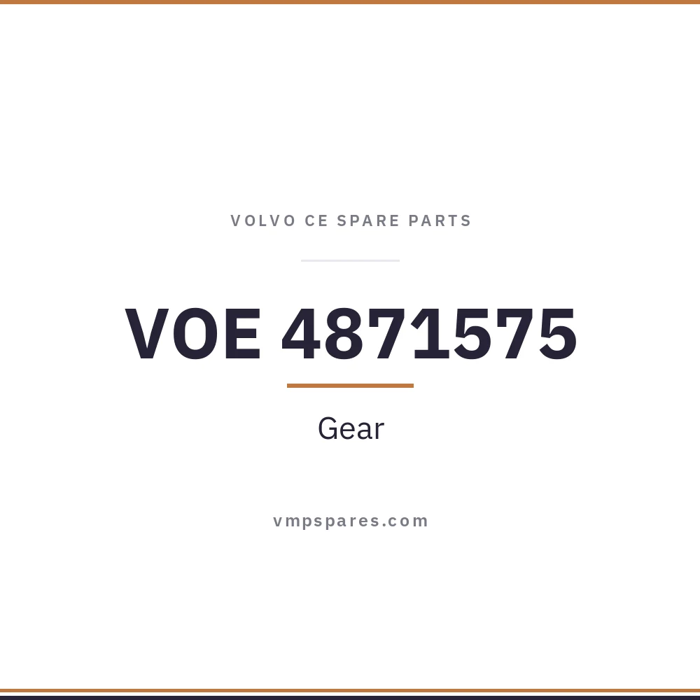 VOE 4871575 – Gear