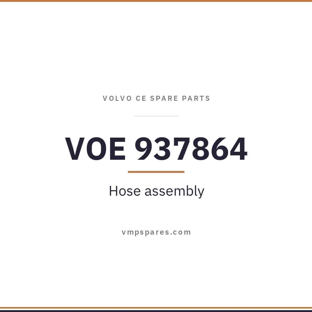 VOE 937864 – Hose assembly