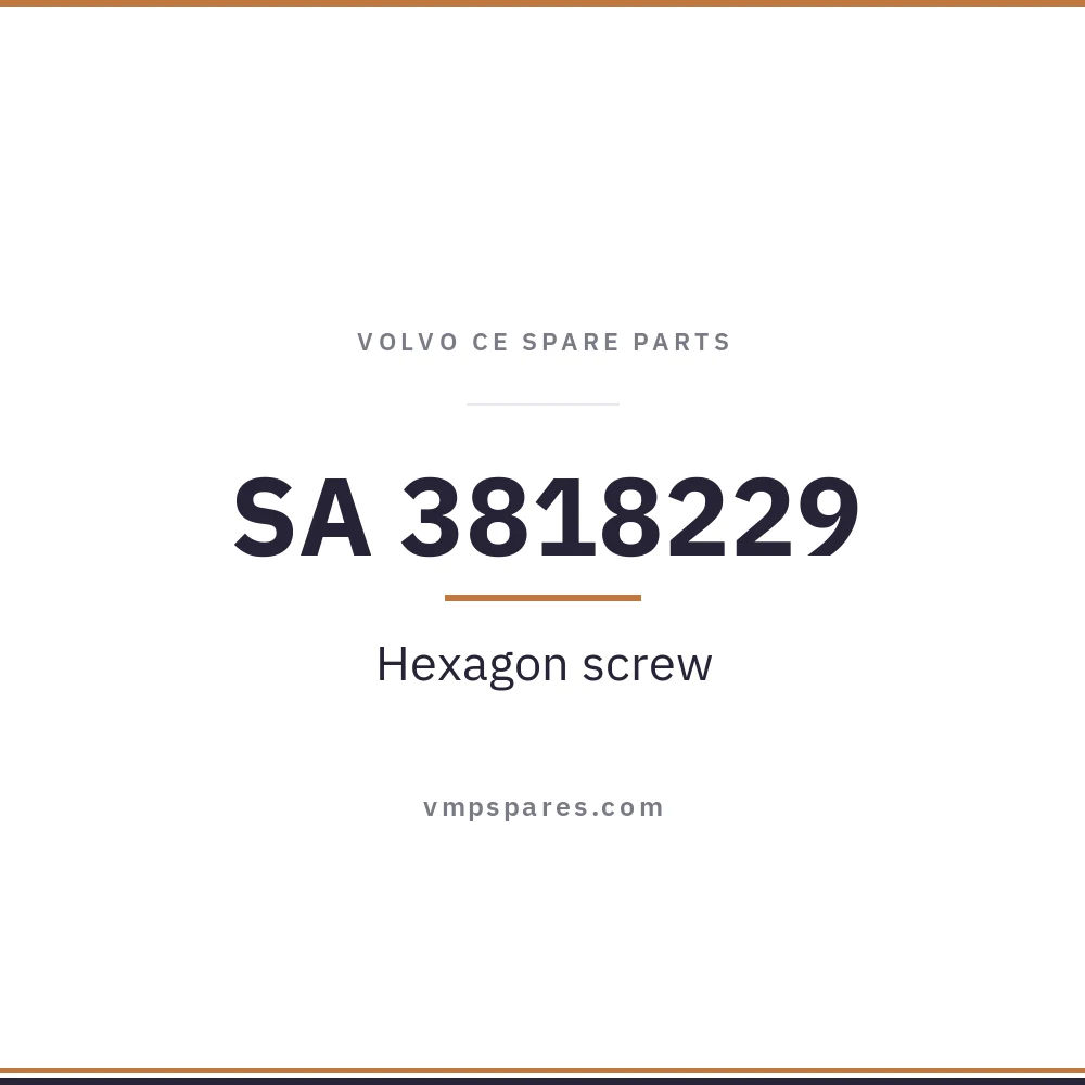SA 3818229 – Hexagon screw