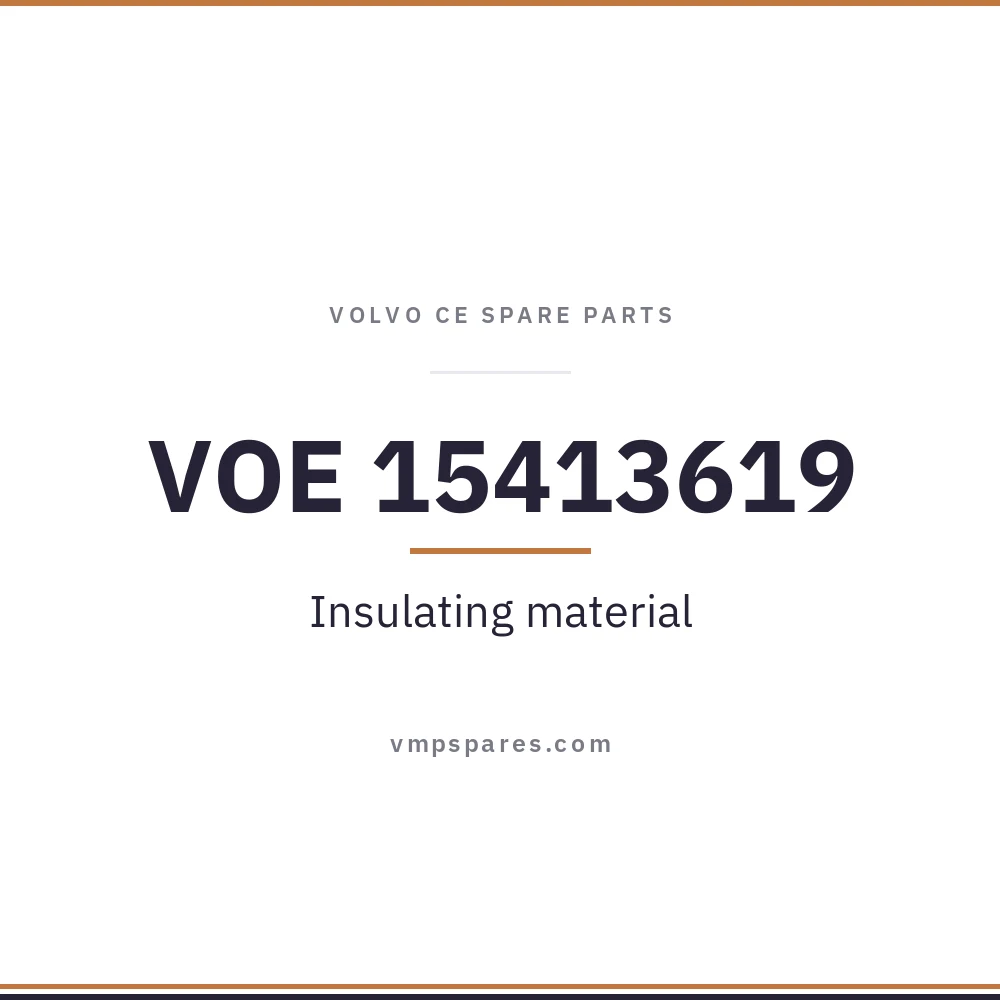 VOE 15413619 – Insulating material