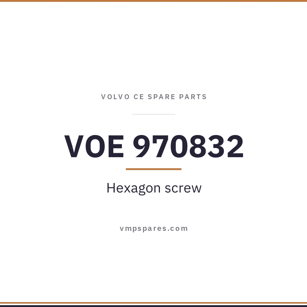 VOE 970832 – Hexagon screw