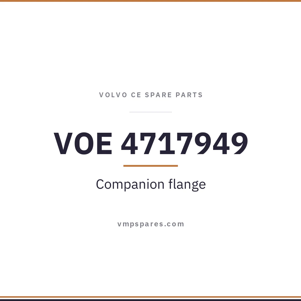 VOE 4717949 – Companion flange