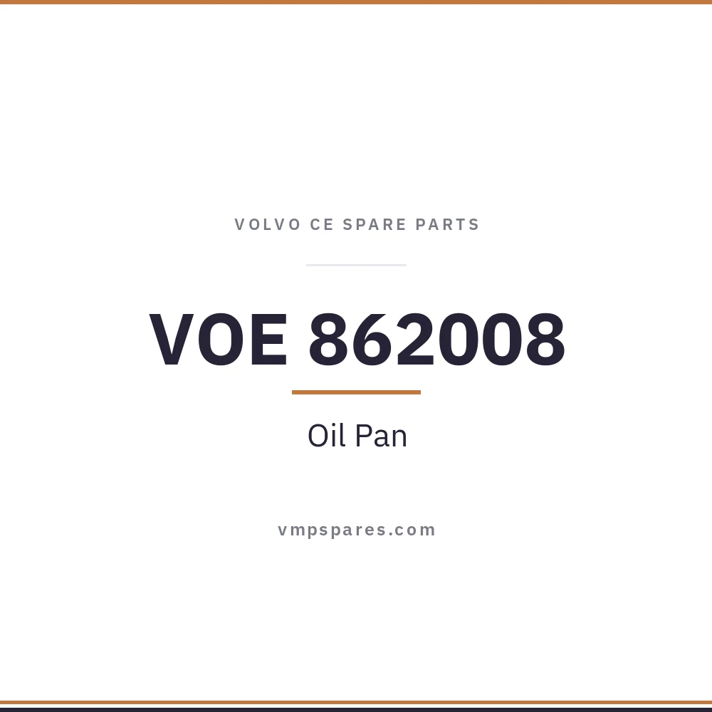 VOE 862008 – Oil Pan
