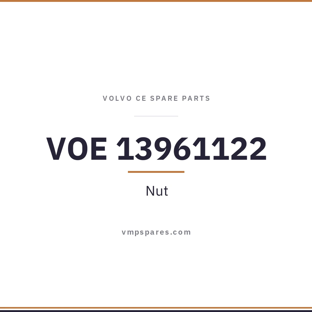 VOE 13961122 – Nut