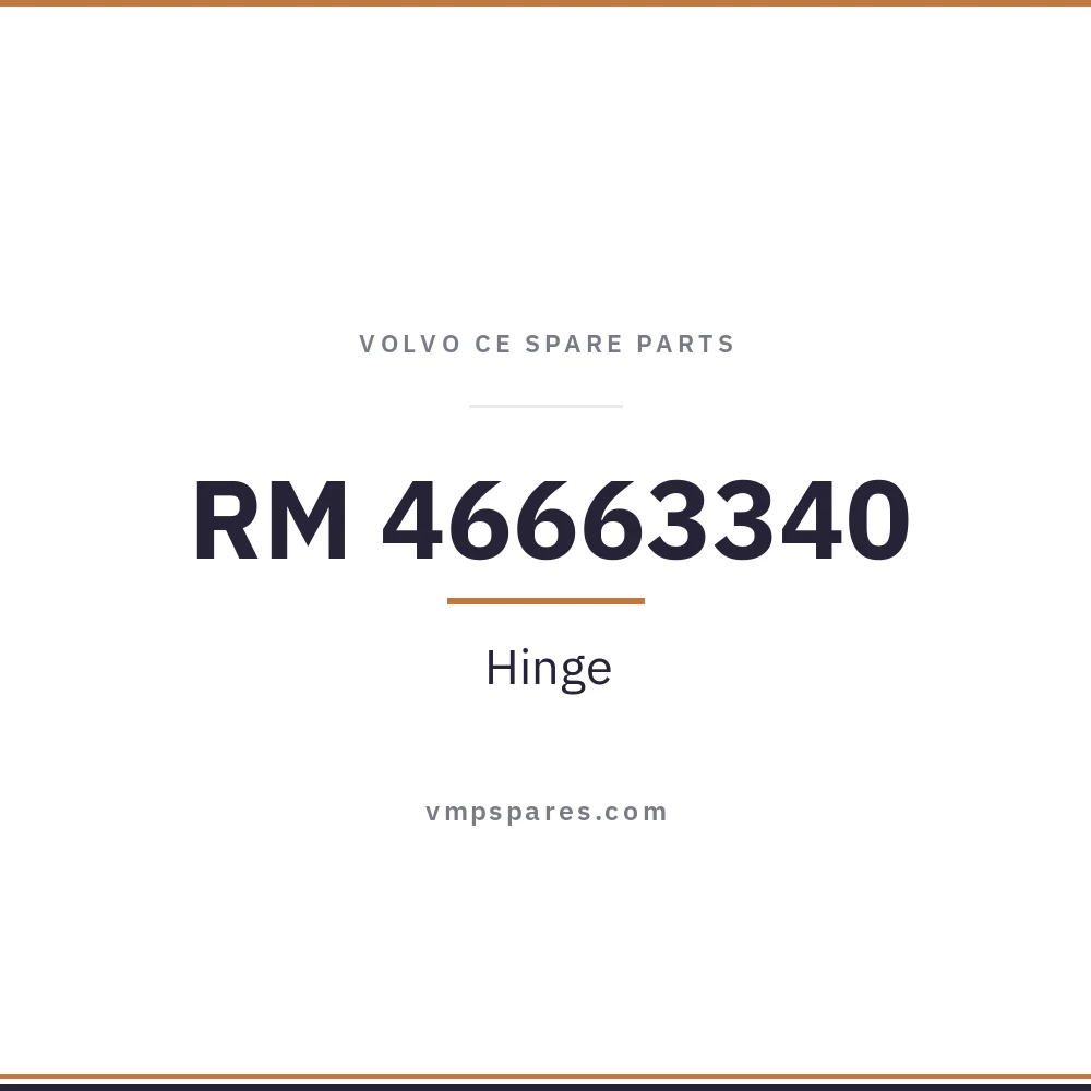 RM 46663340 – Hinge