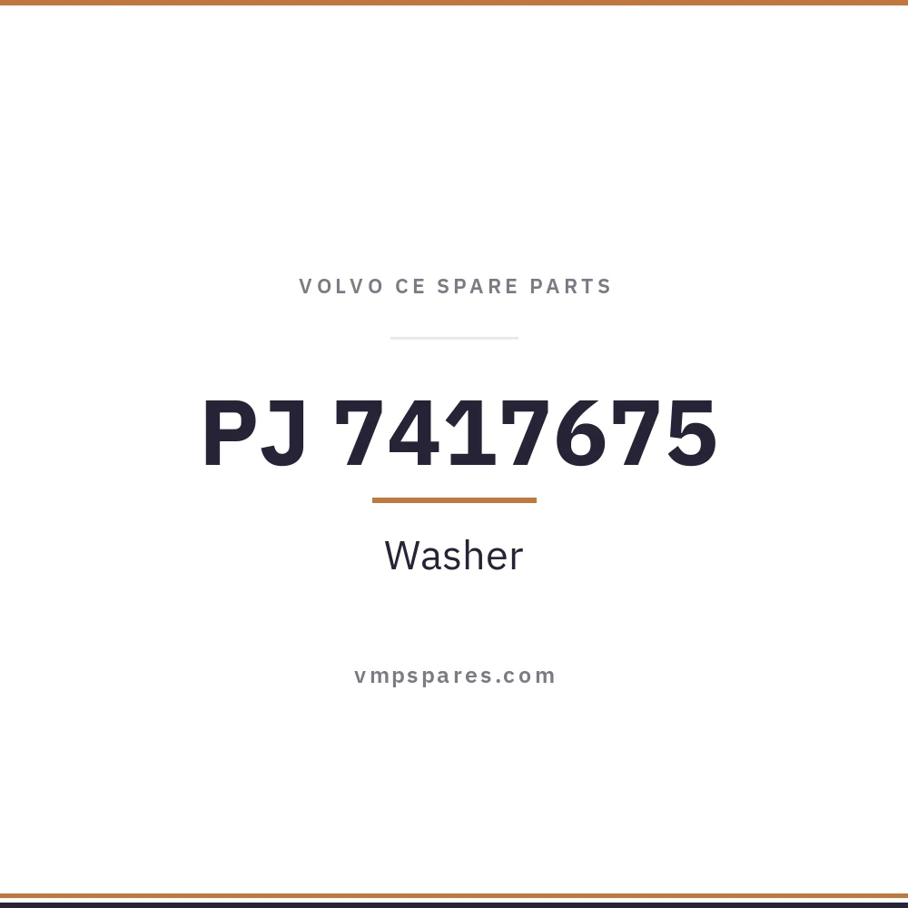 PJ 7417675 – Washer