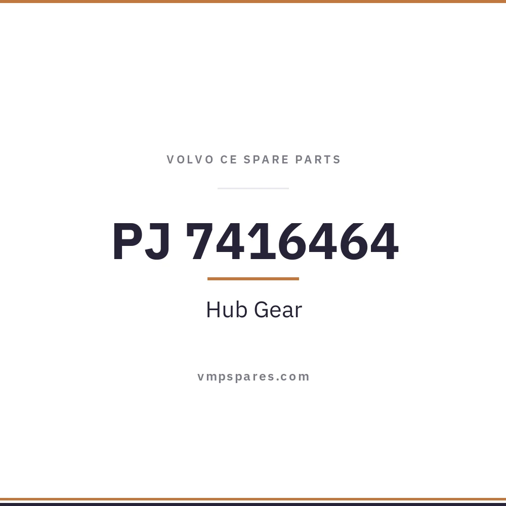 PJ 7416464 – Hub Gear