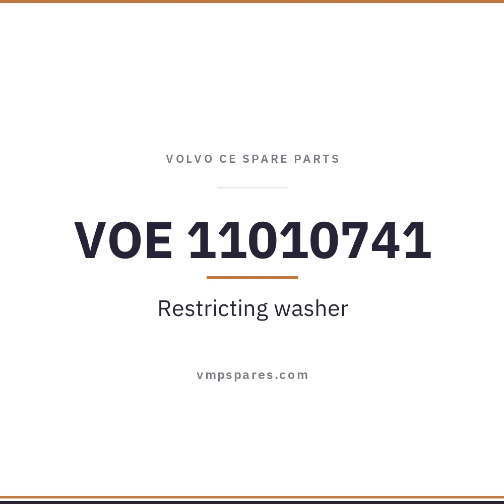 VOE 11010741 – Restricting washer