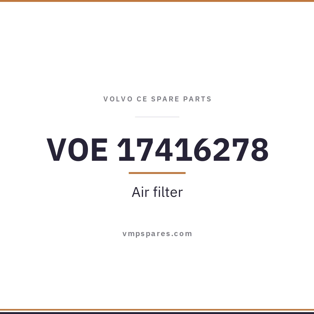 VOE 17416278 – Air filter