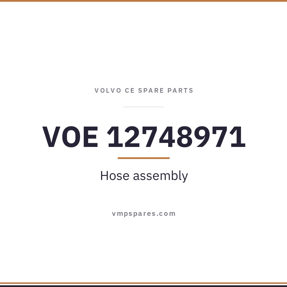 VOE 12748971 – Hose assembly