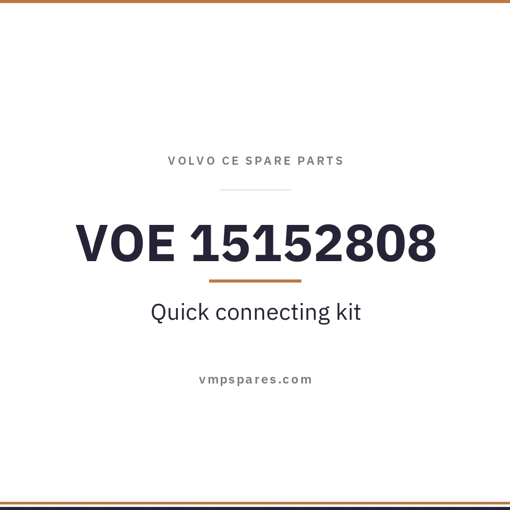 VOE 15152808 – Quick connecting kit