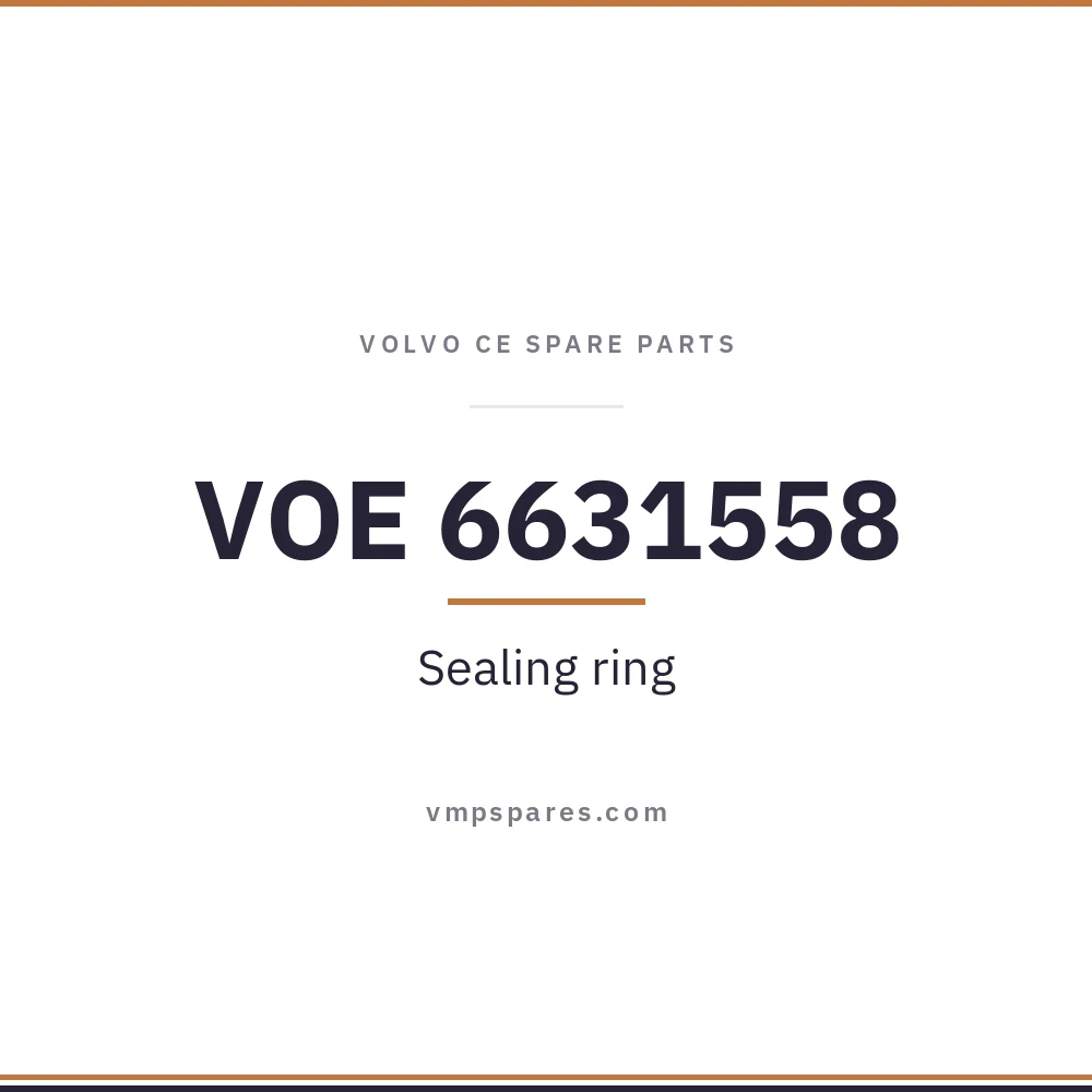 VOE 6631558 – Sealing ring