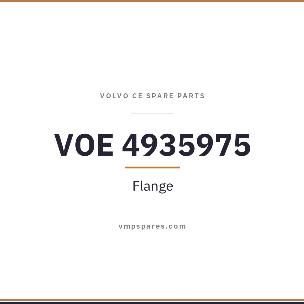 VOE 4935975 – Flange