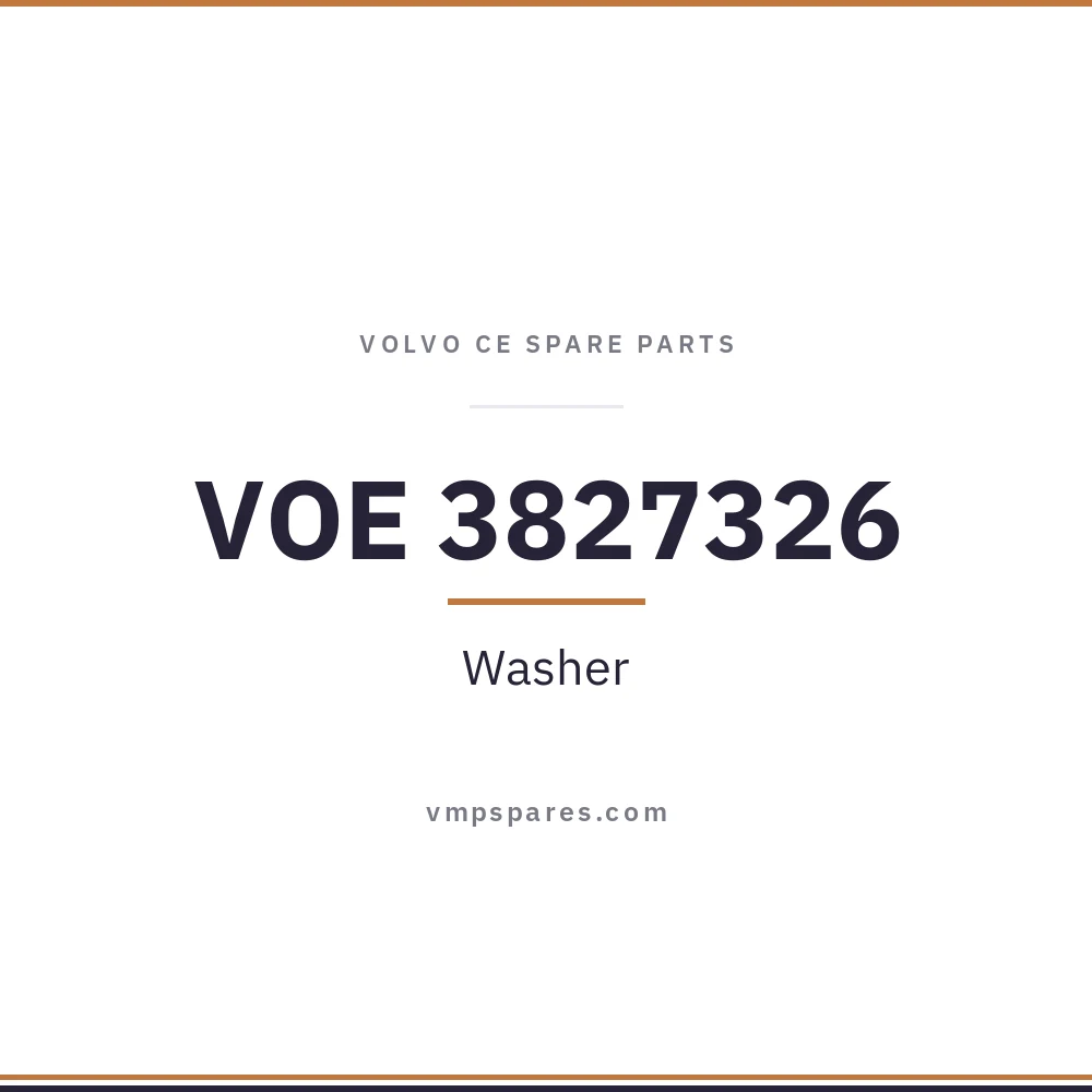 VOE 3827326 – Washer