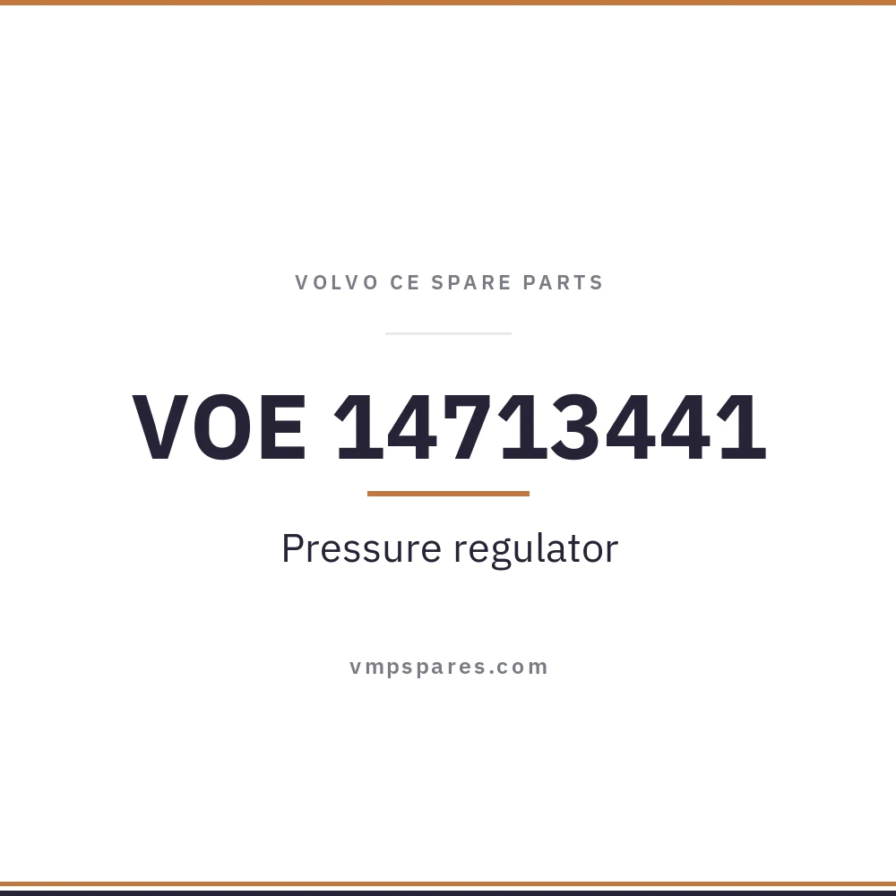 VOE 14713441 – Pressure regulator