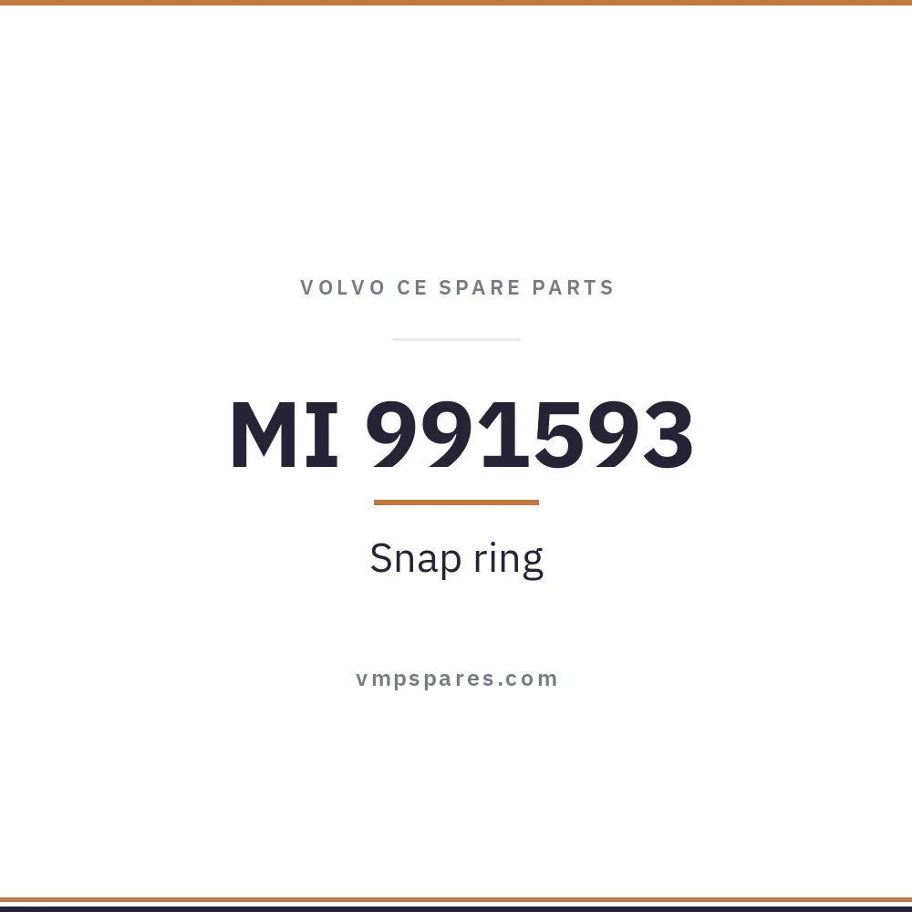 MI 991593 – Snap ring