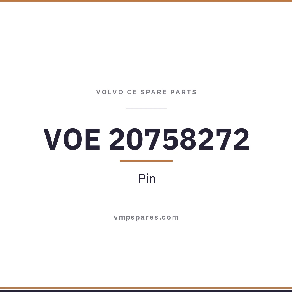 VOE 20758272 – Pin