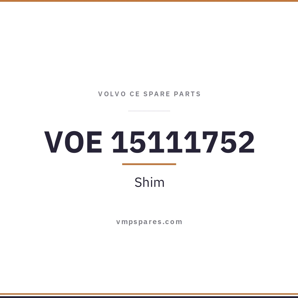 VOE 15111752 – Shim