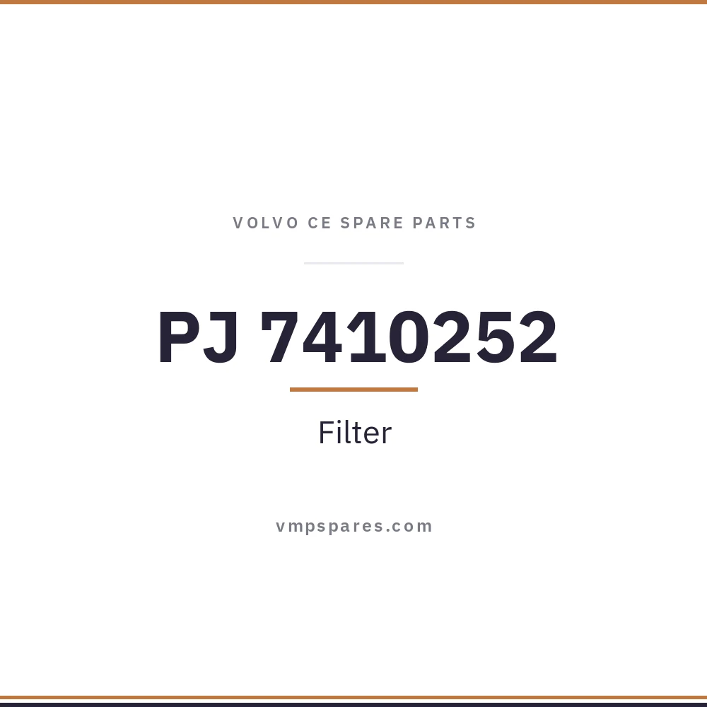 PJ 7410252 – Filter