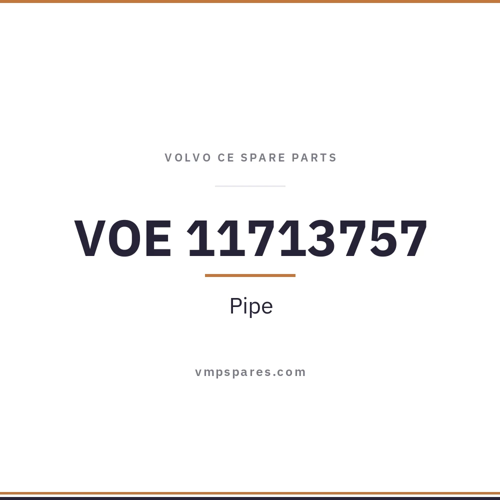 VOE 11713757 – Pipe