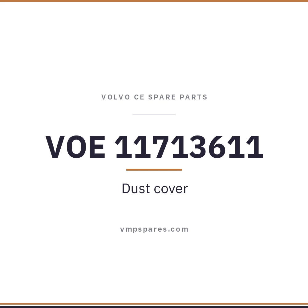 VOE 11713611 – Dust cover