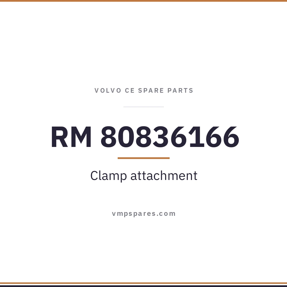 RM 80836166 – Clamp attachment