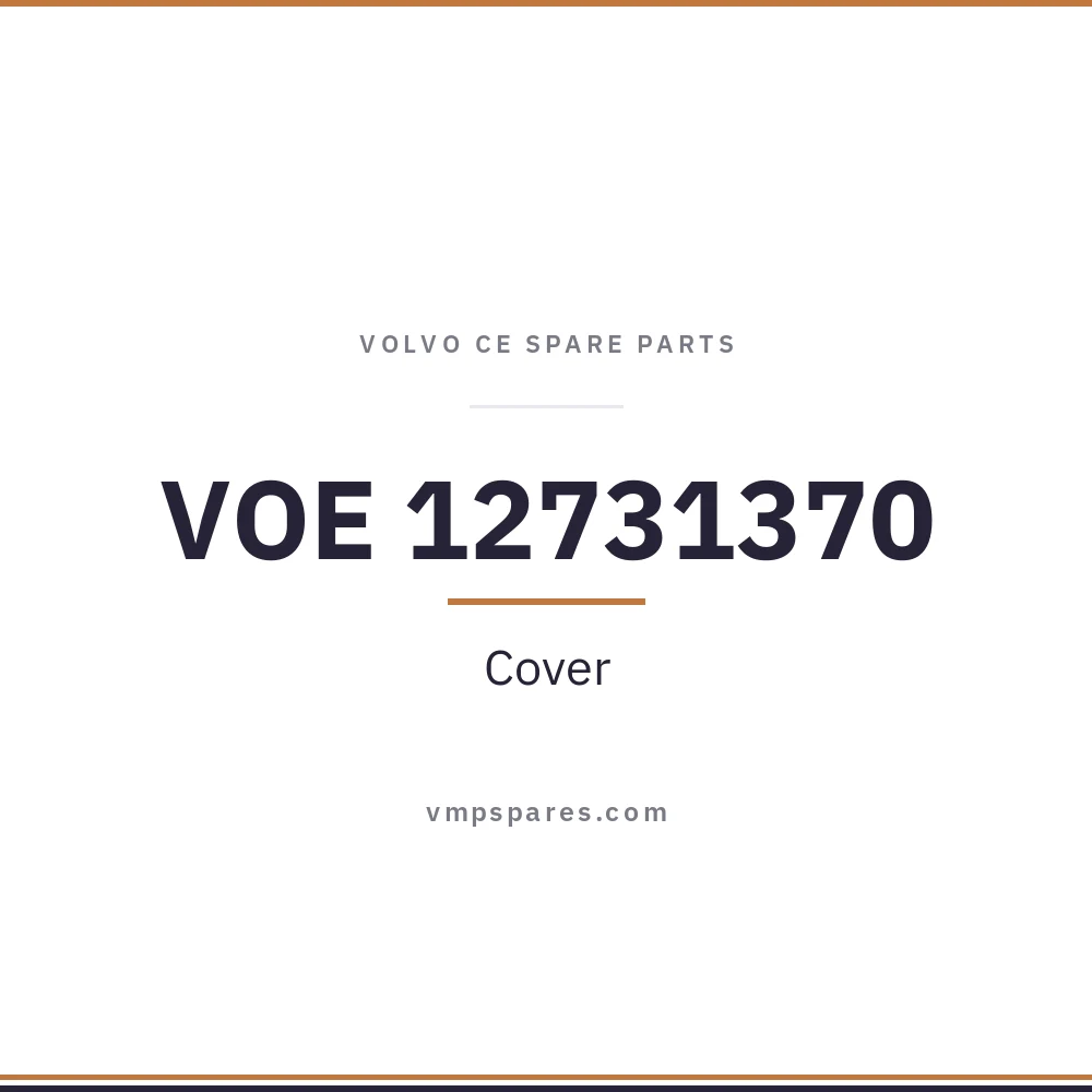VOE 12731370 – Cover