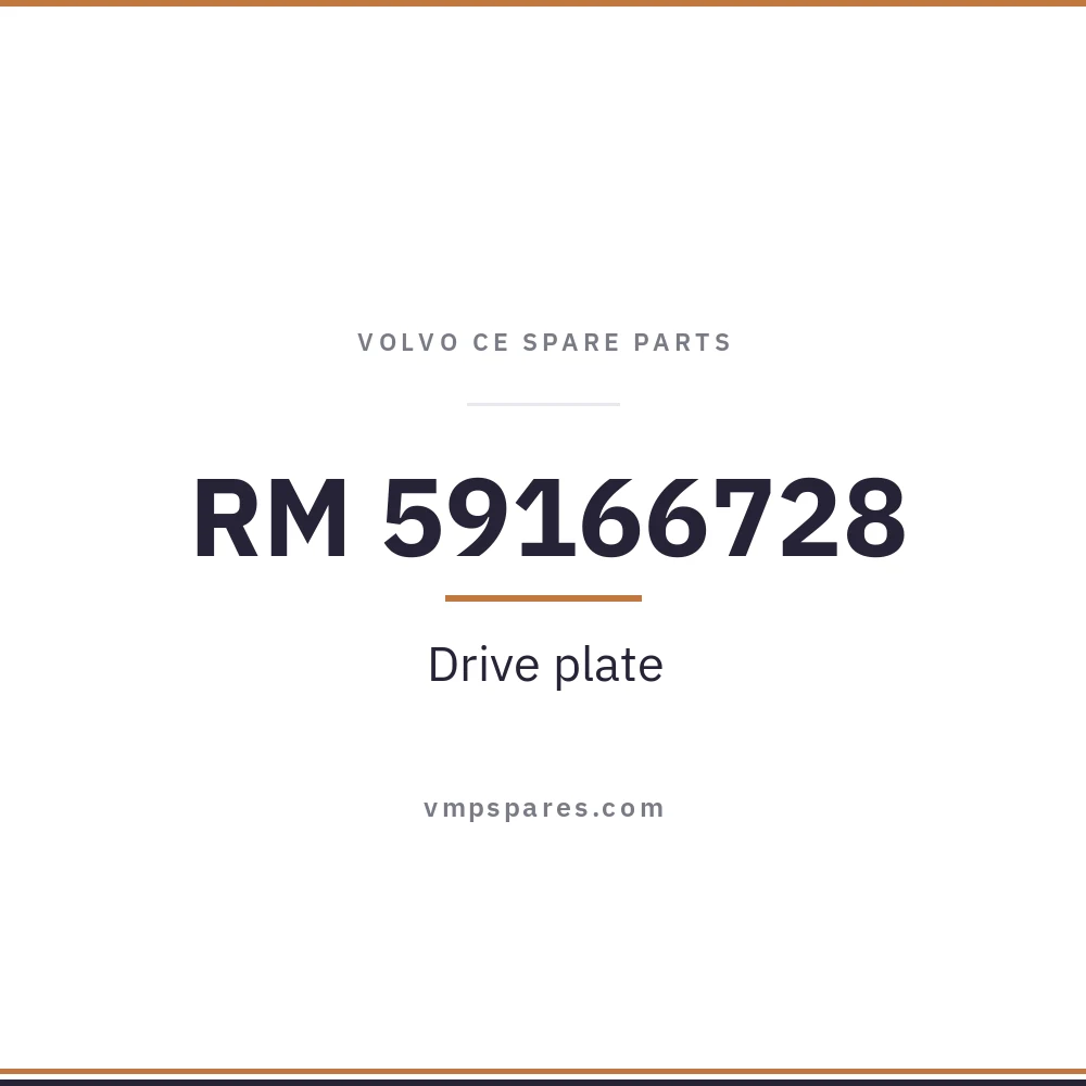 RM 59166728 – Drive plate