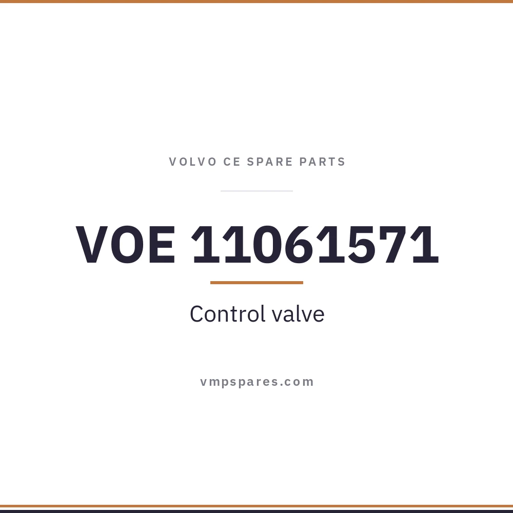 VOE 11061571 – Control valve