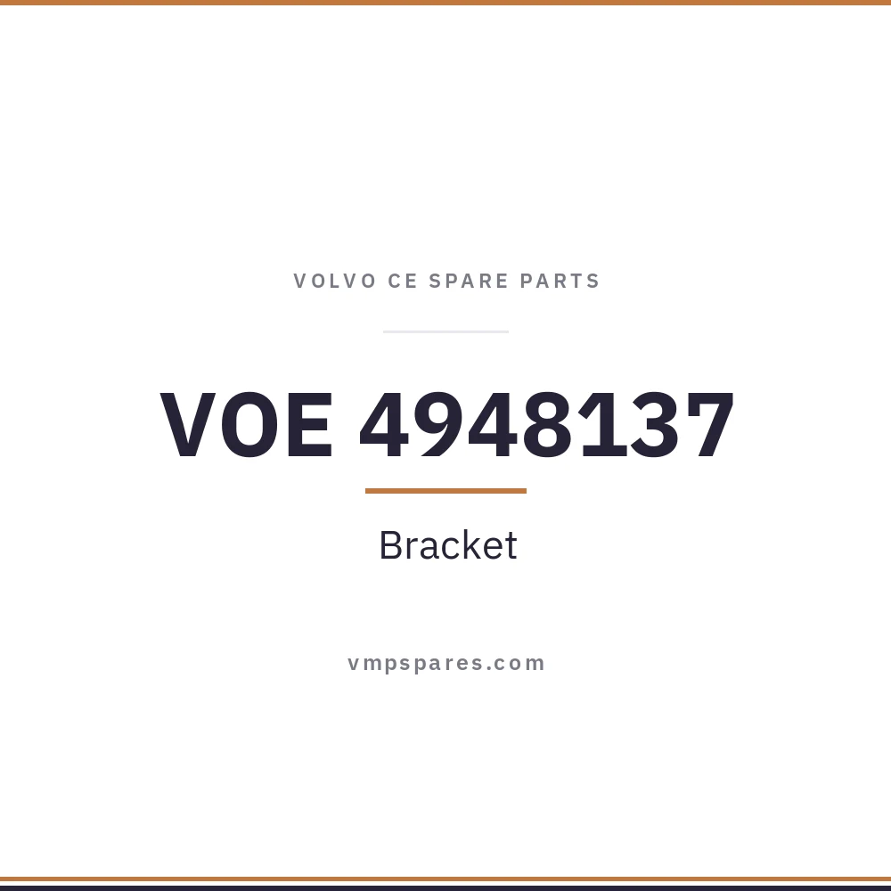 VOE 4948137 – Bracket