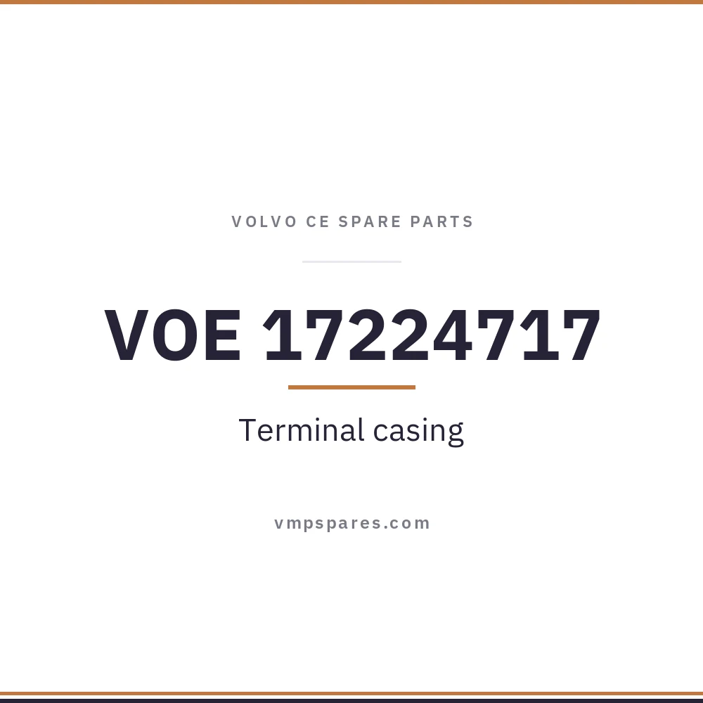 VOE 17224717 – Terminal casing
