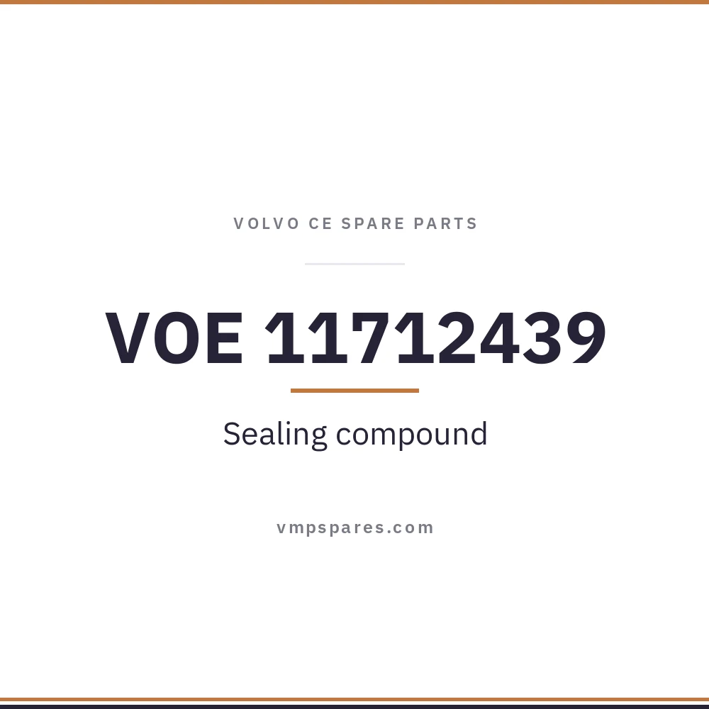 VOE 11712439 – Sealing compound