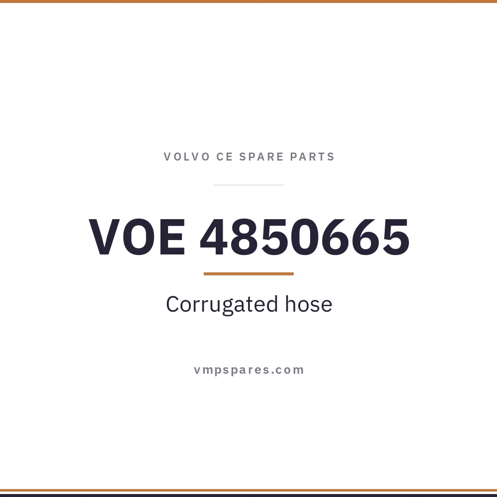 VOE 4850665 – Corrugated hose
