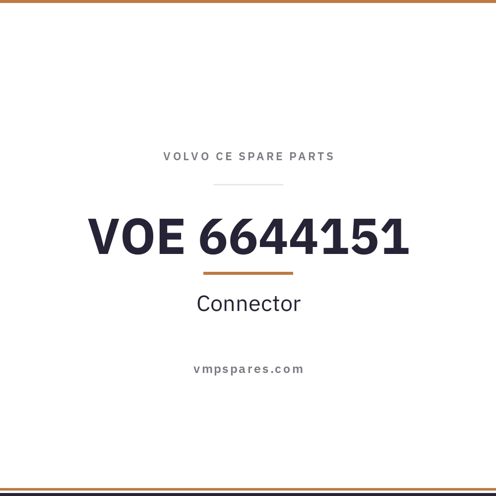 VOE 6644151 – Connector