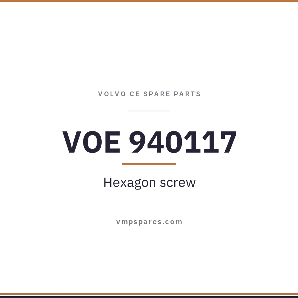 VOE 940117 – Hexagon screw