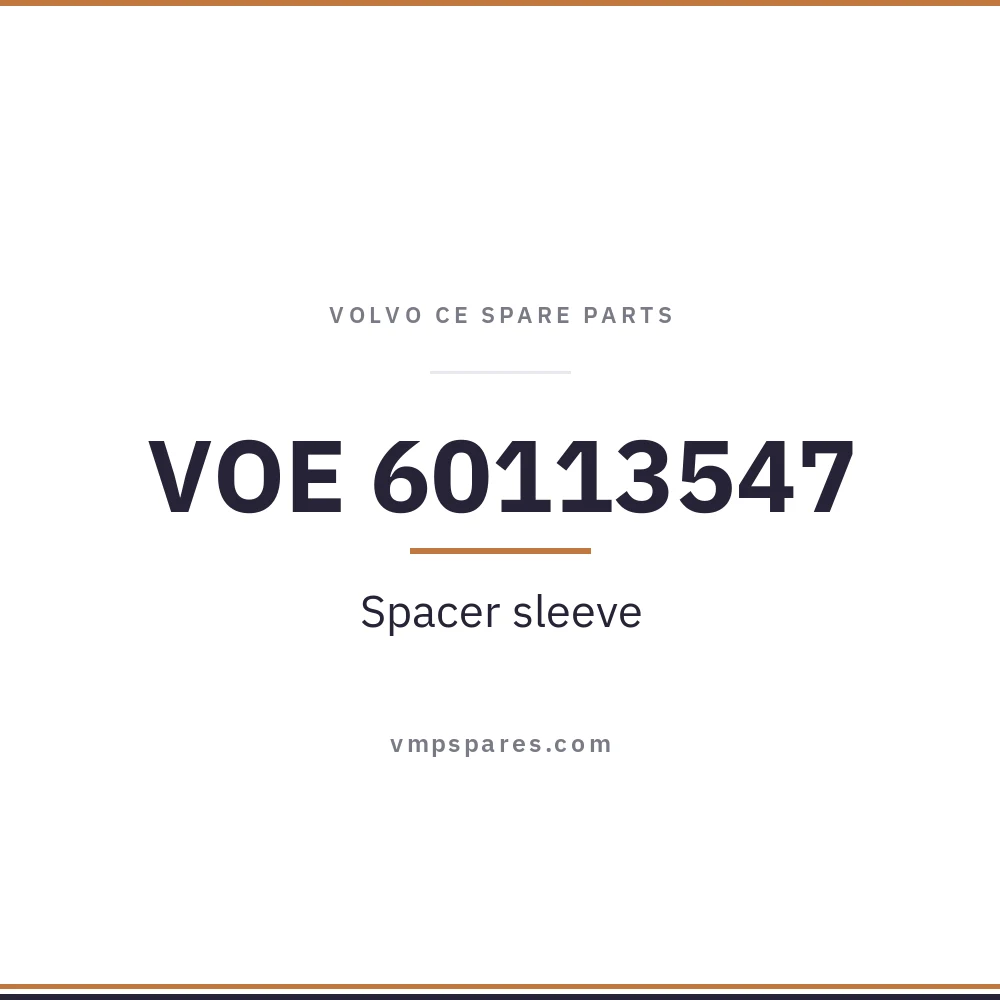 VOE 60113547 – Spacer sleeve